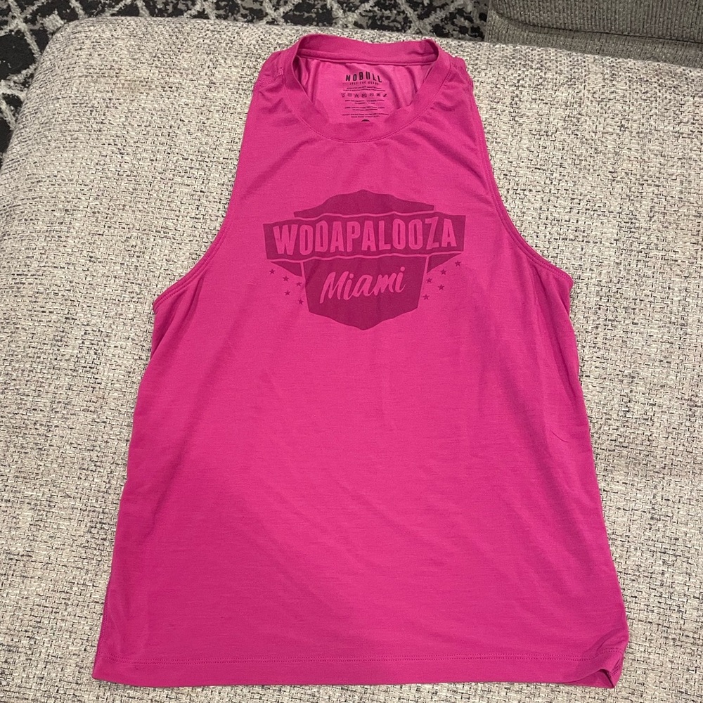 NOBULL Wodapalooza Miami tank top size small